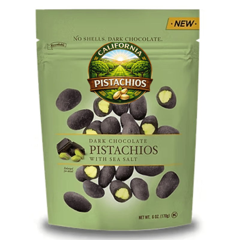 PISTACHIOS WITH SEA SALT (Dark Chocolate)