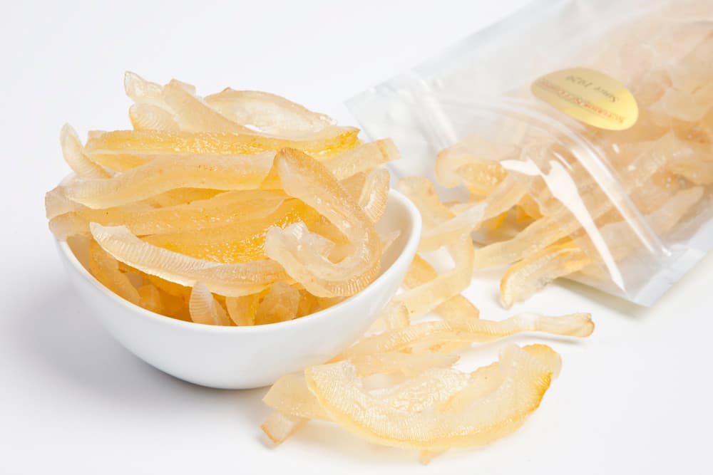 Candied Lemon Peels