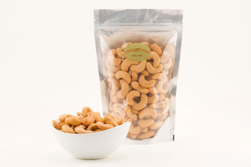 Roasted Large Whole Cashews (Salted)
