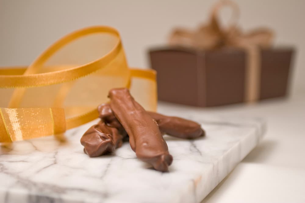 Dark Chocolate Dipped Orange Peels
